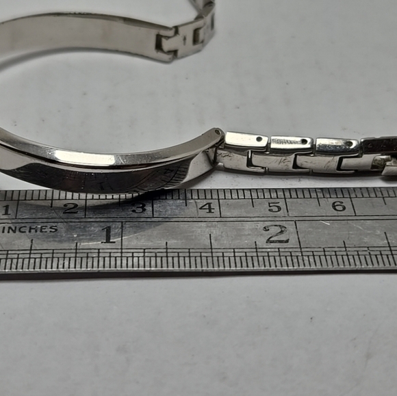 Womens Citizen 5421-K15044CK 15mm Tank Semi-Bangle Quartz Watch New Battery - Picture 7 of 11